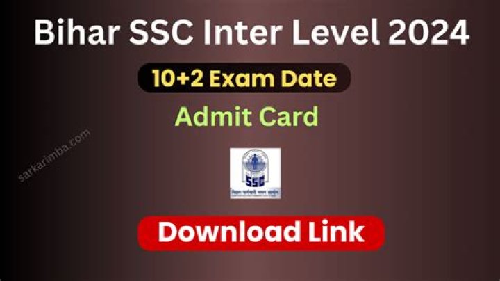 Bihar SSC 10+2 Inter Level Admit Card 2022, Download Hall Ticklet Online