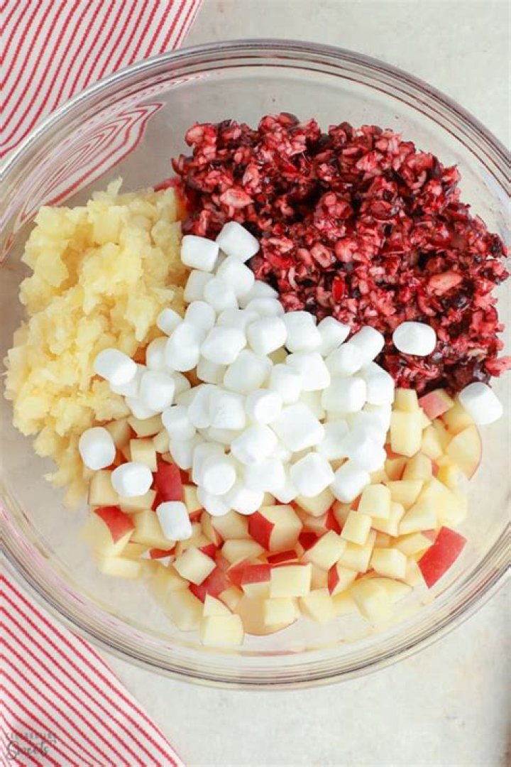 Cranberry Salad - Celebrating Sweets