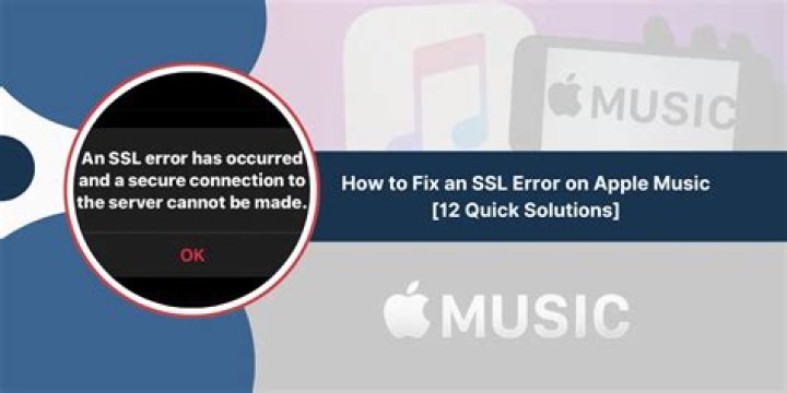 How To Fix Apple Music Ssl Error? - SarkariResult