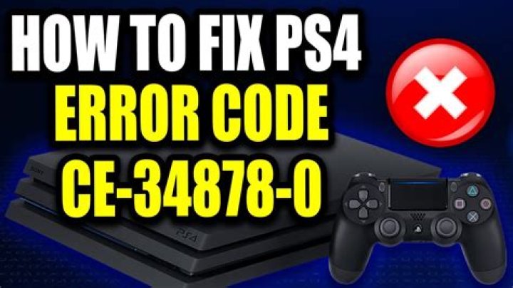 How to Fix Ps4 Error Code CE-34627-2? - SarkariResult