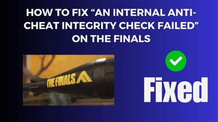 How to Fix / Solve: The Finals Error Code TFAV0012 An Internal Anti-Cheat Integrity Check Failed - SarkariResult