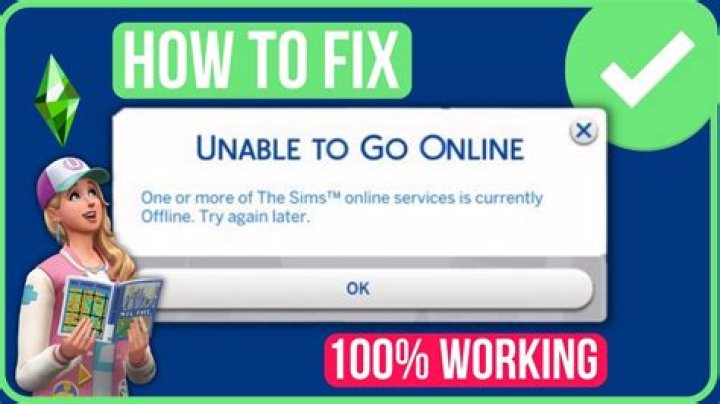 How to Fix / Solve Unable to Go Online on Sims 4 - SarkariResult