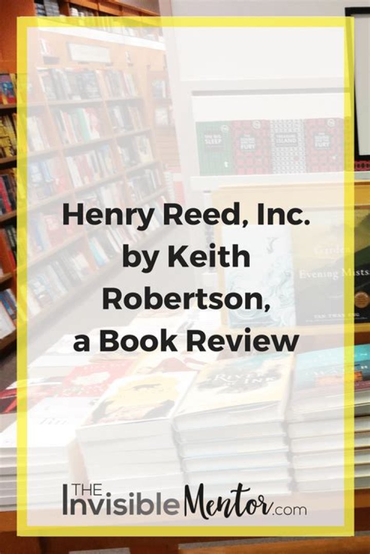 Keith Robertson (writer)