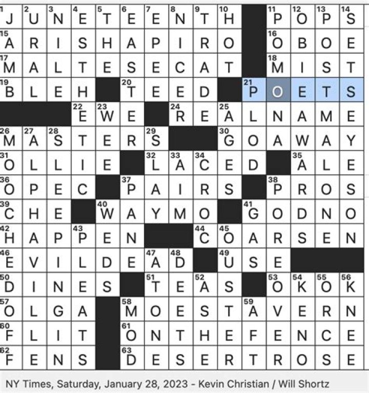 One studying coral composition, say NYT Crossword Clue | 17 June 2023