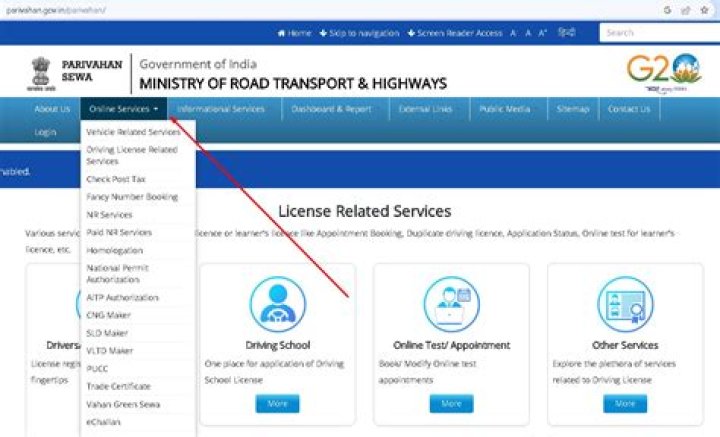 Sarathi Parivahan Learning Driving License - Apply Now & Status Check